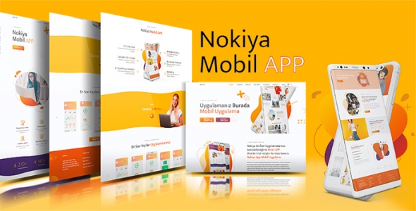 Nokiya - WordPress Mobil App Uygulama Teması