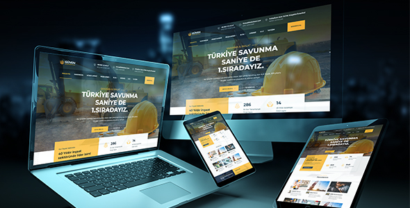 Güven - WordPress Responsive İnşaat Teması