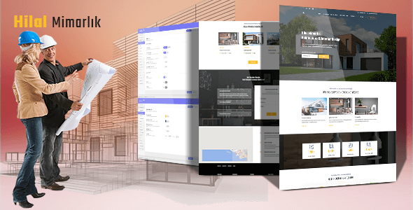Hilal - WordPress Mimar, Mühendis Teması