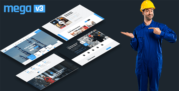 Mega v3 - WordPress İnşaat Teması