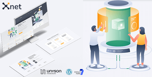 XNet - WordPress İnternet Satış Teması